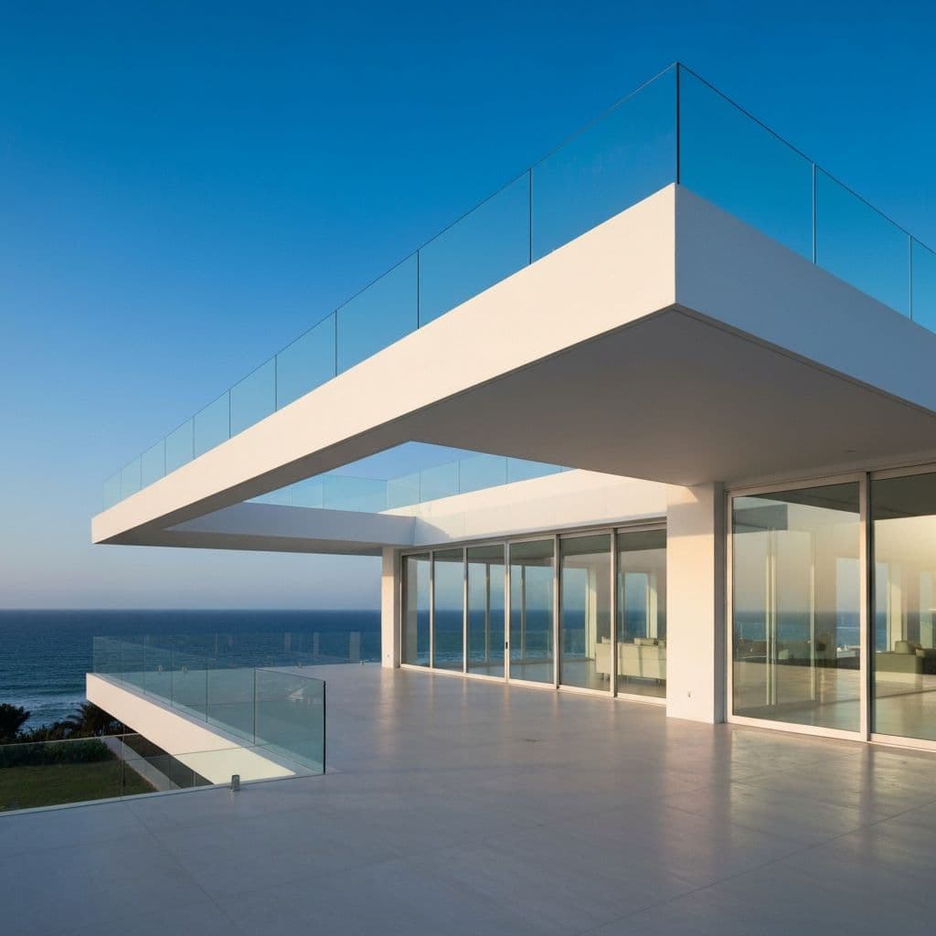 Domus Lumiere - Arquitectura de cristal frente al mar.
